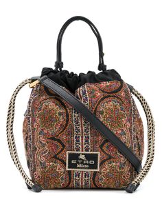 Etro сумка-тоут с принтом пейсли