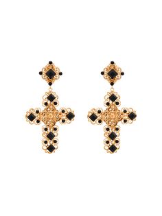 Dolce & Gabbana серьги с кристаллами