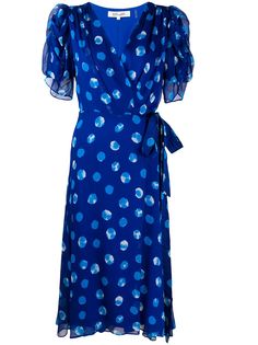 DVF Diane von Furstenberg платье Kimora с запахом