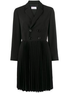 RED Valentino двубортное платье мини на пуговицах