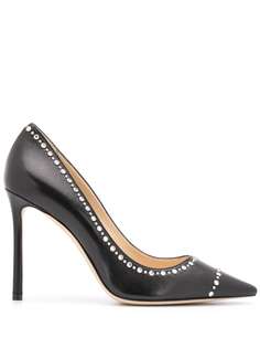 Jimmy Choo туфли-лодочки Romy 100 на шпильке