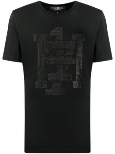 Hydrogen декорированная футболка с короткими рукавами