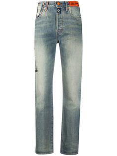 Heron Preston джинсы прямого кроя из коллаборации с Levis