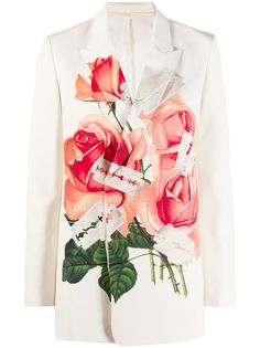 Undercover блейзер с принтом