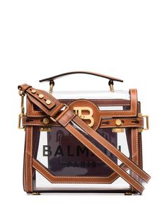 Balmain сумка на плечо B-Buzz 23 с логотипом
