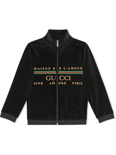 Gucci Kids куртка Maison de LAmour на молнии