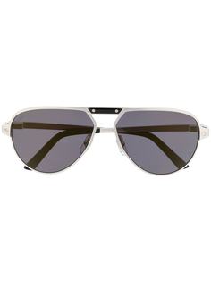 Cartier Eyewear солнцезащитные очки-авиаторы Santos de Cartier