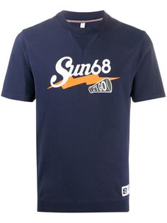 Sun 68 футболка Lets Go с логотипом