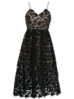 Self-Portrait платье миди Azaelea