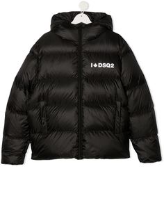 Dsquared2 Kids пуховик с логотипом