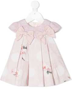 Lapin House плиссированное платье с цветочным принтом