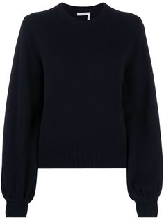 Chloé джемпер с пышными рукавами