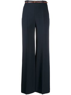 Chloé креповые брюки