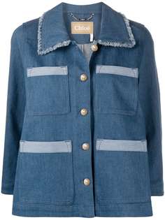 Chloé джинсовая куртка-рубашка Chloe