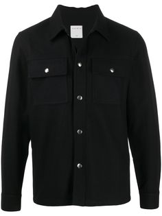 Sandro Paris рубашка с длинными рукавами и карманами