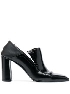 Nina Ricci туфли-лодочки на контрастном каблуке