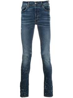 AMIRI джинсы скинни с эффектом потертости