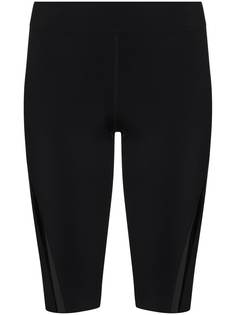 Off-White облегающие шорты со вставками