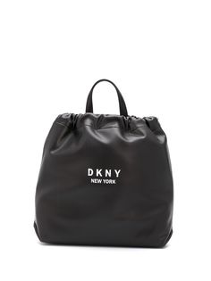 DKNY рюкзак с кулиской и логотипом
