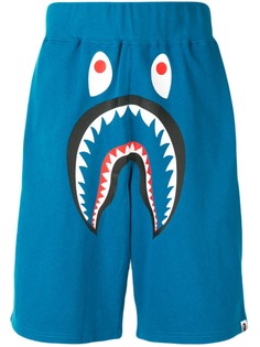 A BATHING APE® широкие спортивные шорты Shark