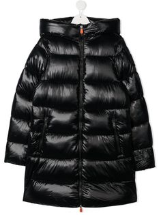 Save The Duck Kids удлиненный пуховик