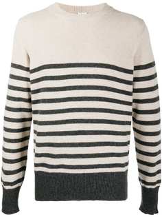 Caruso джемпер с круглым вырезом в полоску