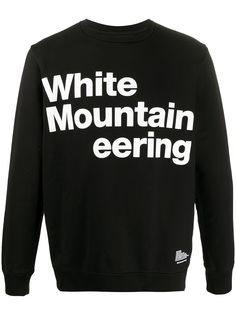 White Mountaineering толстовка с логотипом