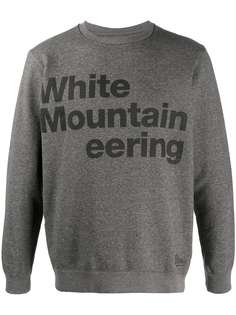 White Mountaineering толстовка с логотипом