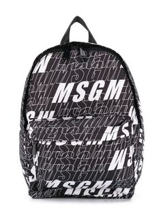 Msgm Kids рюкзак с логотипом