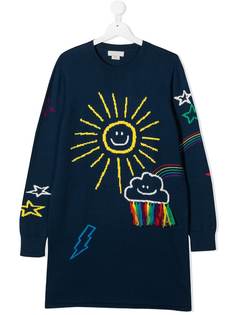Stella McCartney Kids платье с принтом