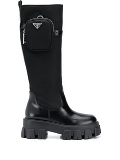 Prada сапоги с карманами