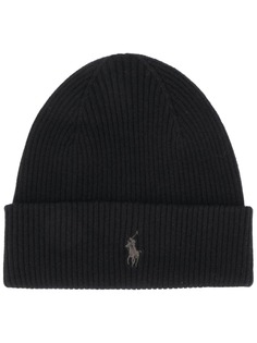 Polo Ralph Lauren шапка бини с вышитым логотипом