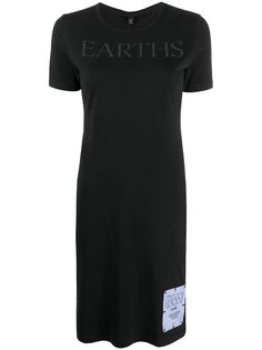 MCQ платье-футболка мини Earths
