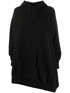 UNRAVEL PROJECT худи с кулиской и асимметричным подолом