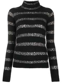 Saint Laurent джемпер в полоску