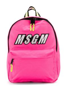 Msgm Kids рюкзак с вышитым логотипом