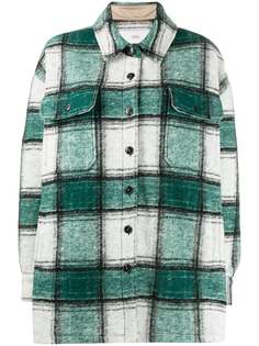Closed фланелевая рубашка оверсайз в клетку
