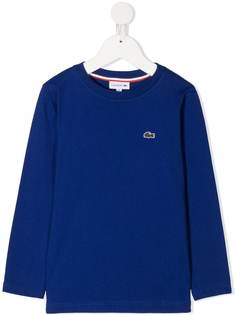 Lacoste Kids футболка с логотипом