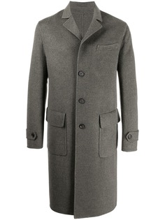 Eleventy однобортное пальто