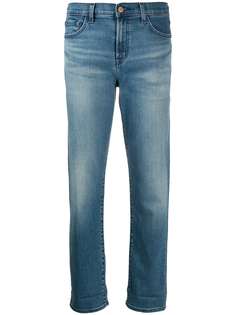 J Brand укороченные джинсы средней посадки