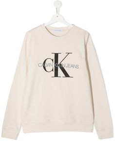 Calvin Klein Kids толстовка с логотипом