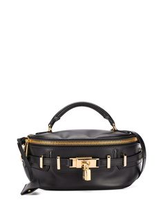Moschino сумка-тоут с декором Lock