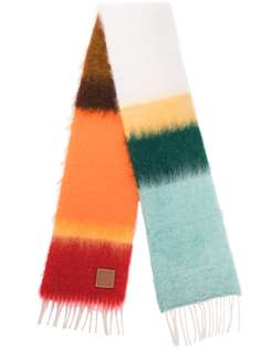 LOEWE полосатый шарф