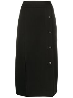 Victoria Victoria Beckham юбка-карандаш на пуговицах