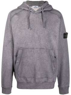 Stone Island худи с нашивкой-логотипом