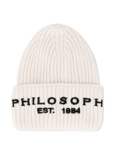 Philosophy Di Lorenzo Serafini Kids шапка бини с вышитым логотипом