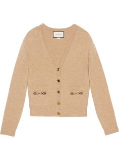 Gucci кашемировый кардиган с пряжками Horsebit