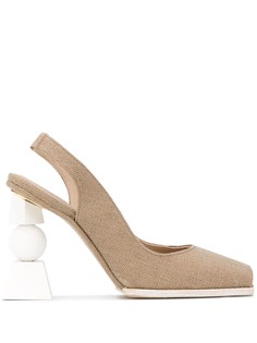 Jacquemus туфли Les chaussures Valerie 100 с открытым носком