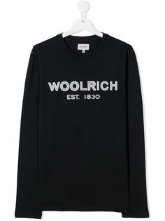 Woolrich Kids толстовка с логотипом