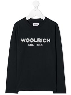 Woolrich Kids толстовка с логотипом